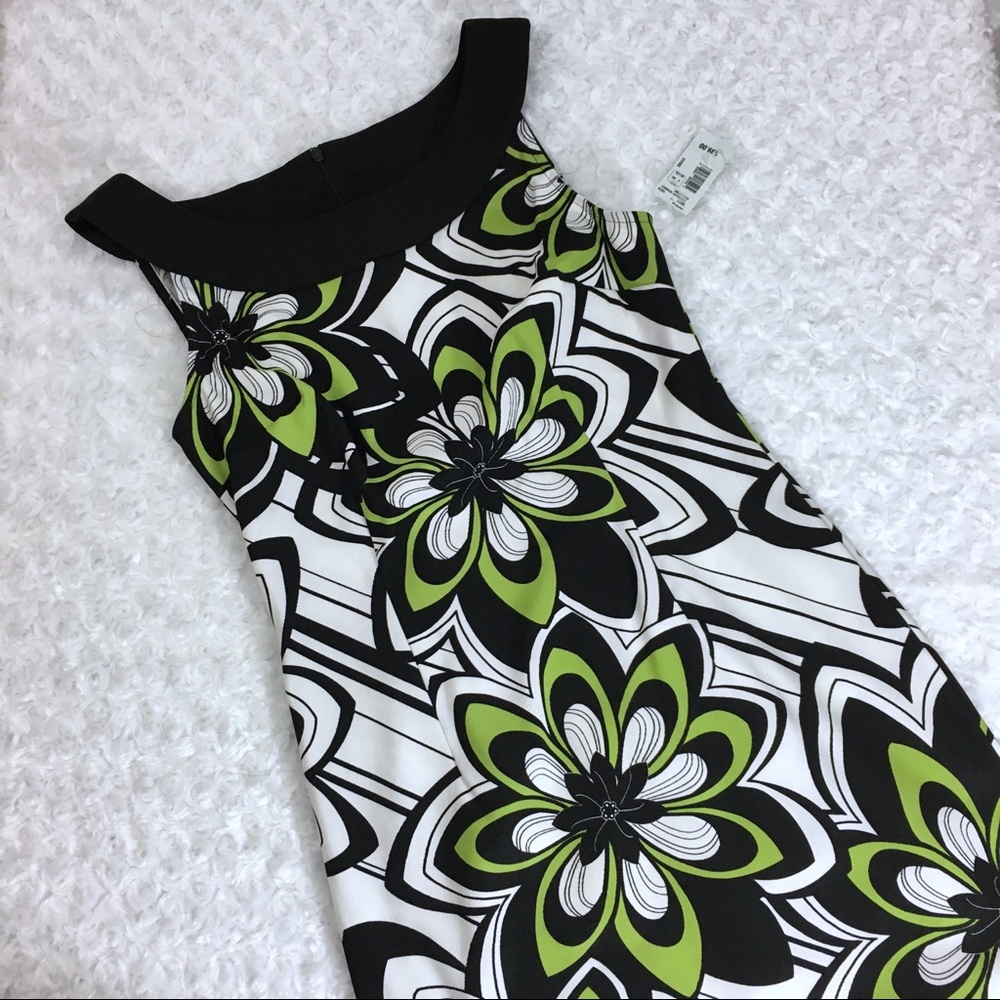 Connected Apparel Retro Look Sheath Dress NWT